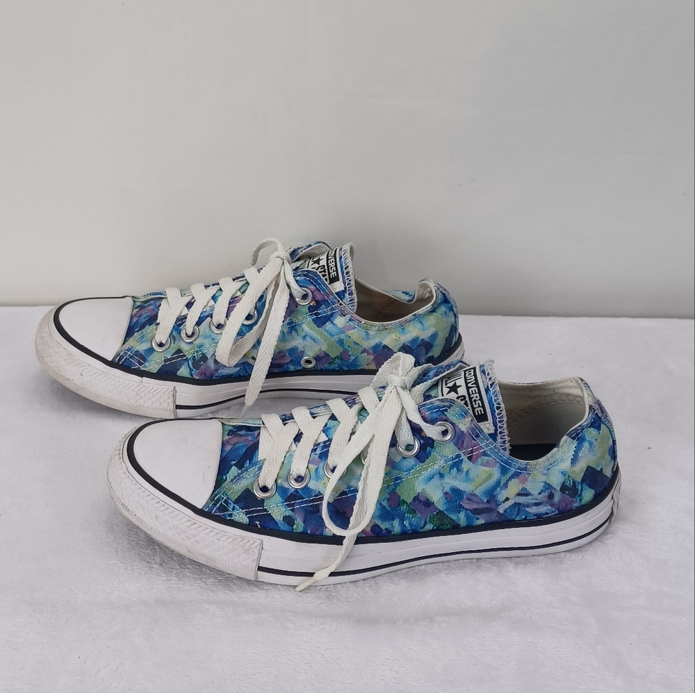 Converse All Stars Printed Canvas Sneakers - Picture 5 of 7